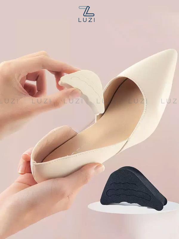 Phụ kiện giày cao gót Luzi Miếng lót đệm mút mũi giày giảm đau chân và giảm size giày D6