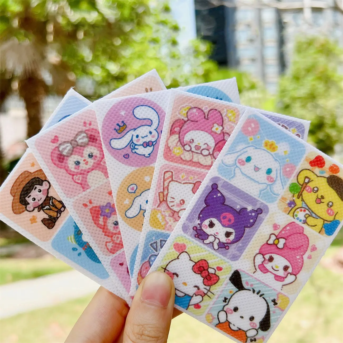 sanrio stickers essential oil fragrance stickers cinnamon dog clothes hat schoolbag student protection patch