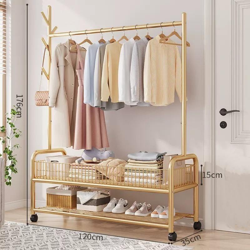 Kệ Để Giày Dép Kệ Treo Quần Áo Treo Mũ Giỏ Đựng Đồ Có Bánh Xe Di Chuyển Mẫu Mới Hot Nhất