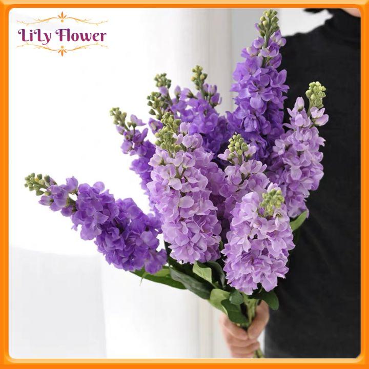 Hoa Lụa Cao Cấp Hoa Phi Yến Châu Âu Sang Trọng Lãng Mạn Trang Trí Cao 80cm LL-124 5