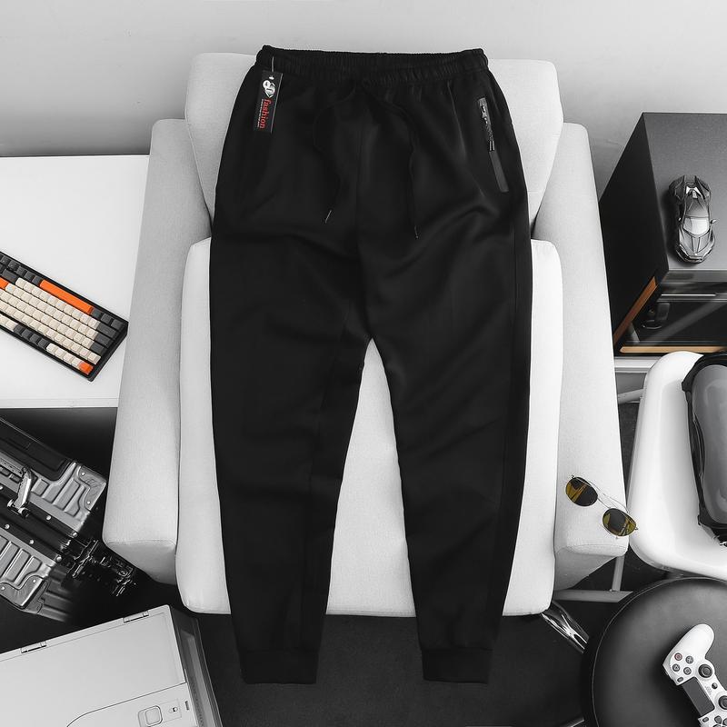 [bigsize < 140kg ] Quần thun dài jogger nam big size thun dài ống túm < 140kg