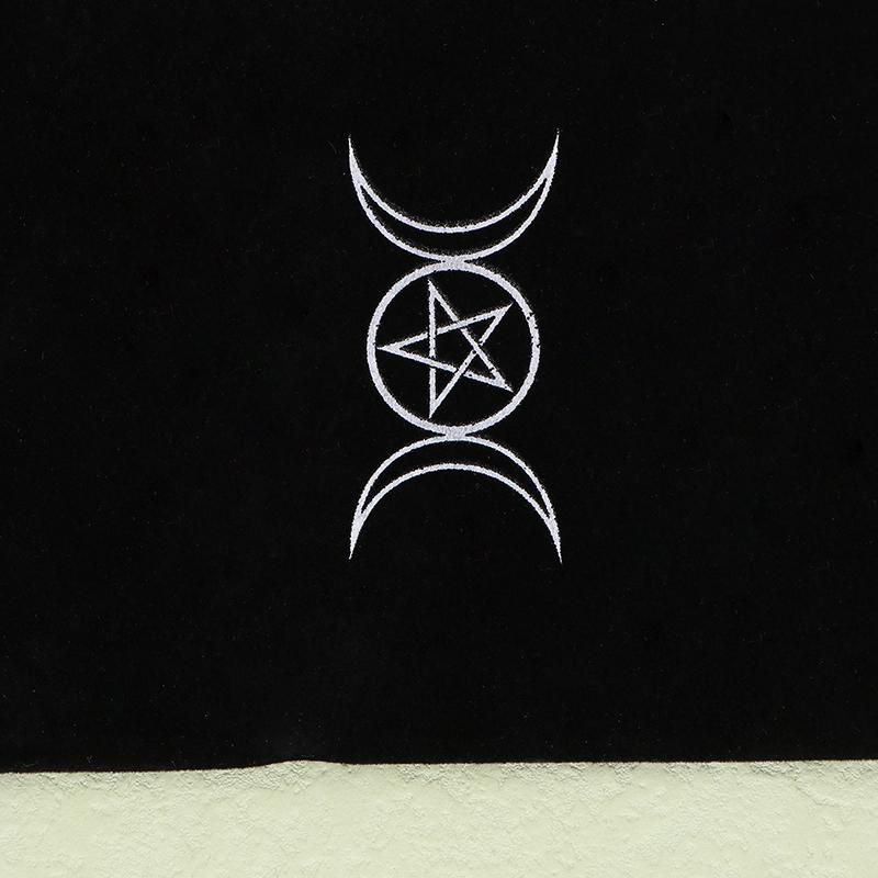 Product Introduction of [MMG]1Pc Velvet Tarots Oracle Cards Storage Bag Runes Constellation Witch Divination Accessories Jewelry  Bag Drawstring Pouch 38