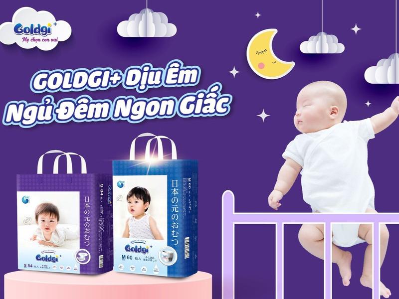 [FLASH SALE] Bỉm Nhật Goldgi+ Premium (mẫu mới) Đủ Size Giá Tốt Nhất Cho Bé Yêu 6