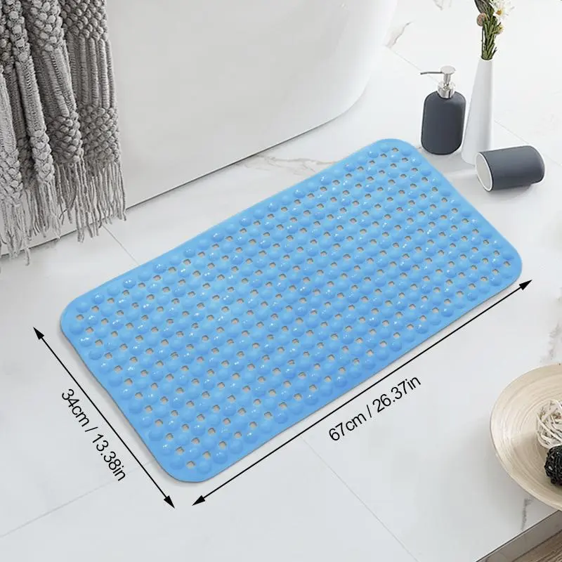 Bathroom Non-slip Bath Mat, Household Shower Toilet Mat, Home Goods Washroom Bath Mat for Bathroom Floor 3