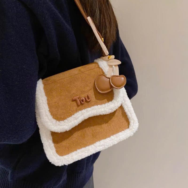 [Kèm charm] Túi thiết kế mới dịp giáng sinh T334 Bag Nữ cầm tay/đeo vai/đeo chéo 9