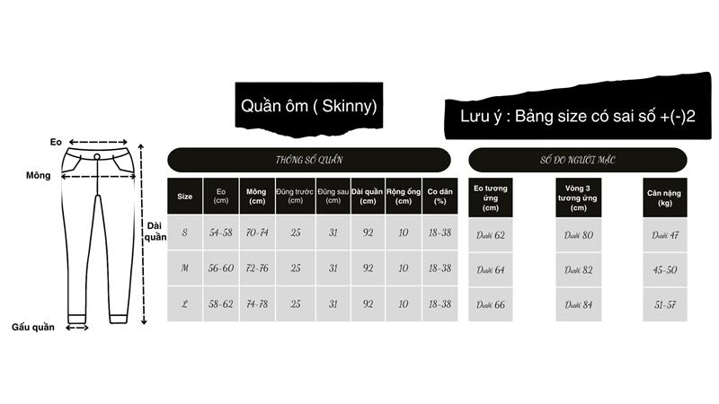 Product Introduction of Quần Jeans Nữ Dáng Skinny Ôm Camaap,Tôn dáng chân thon dài và vòng eo nhỏ,hiện đại,trẻ trung và gọn gàng 1048-49-50 0
