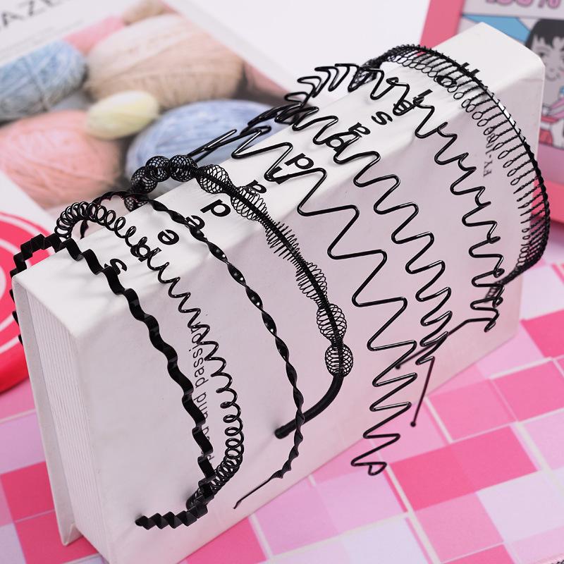 Bờm/Cài Tóc Kim Loại Đơn Giản Với Nhiều Kiểu Dáng Cho Cả Nam Và Nữ Phụ Kiện Tóc Voi Thun