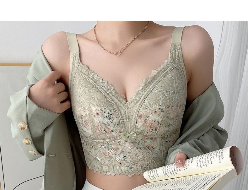 Product Introduction of 【UFURSKIN】34-44BCDE the new bra for women has no underwire adjustment bra womenswear lingerie comfort innerwear Topswomenswear lingerie women Lady comfort basic Adjustable Breathable Essential Fabric Fashion Soft --- R85 7