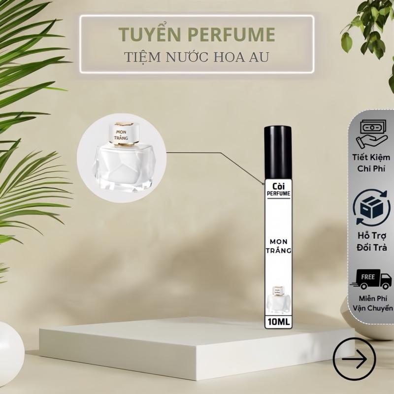  MON BLAN  Nước Hoa Nữ Trăng Nữ tính Nhẹ nhàng Quyền rũ Xịt Thơm Perfume Cosmetic Women Hương Thơm Tươi Mới 