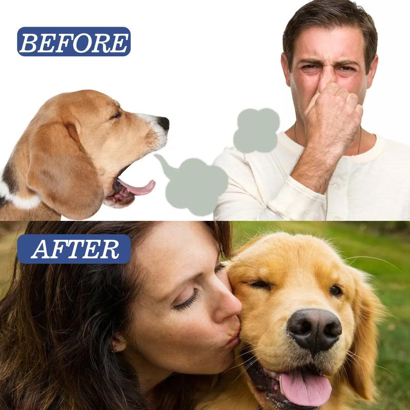 Product Introduction of Pet Oral Cleanse Spray Dog Cat Mouth Fresh Teeth Tartar Cleaning Prevent Calculus Deodorant Whitening Pet Teeth Cleaner Spray 27