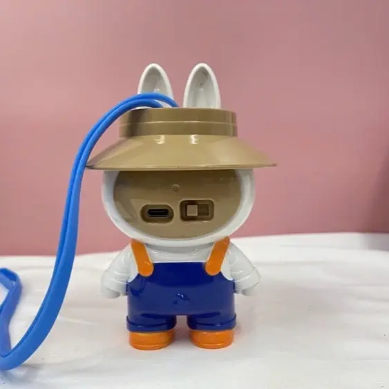 ￼Quạt LABUBU có đầu sạc USB Mẫu Mới Cute Có Dây Đeo Cổ quạt mini Phụ Kiện #quatmini #tinkershop quat yoobao 3