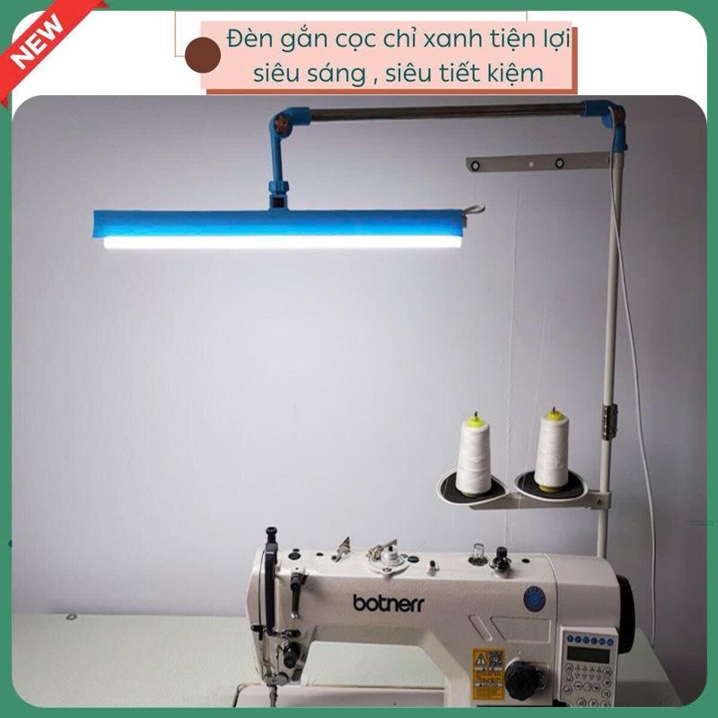 Đèn gắn cọc chỉ xanh tiện lợi siêu sáng , siêu tiết kiệm sử dụng cho các loại máy ngành may 4