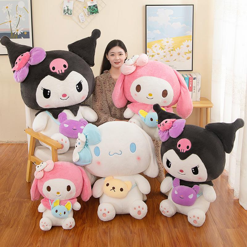 Gấu Bông Kuromi , Cinnamoroll, Melody Đeo Túi Đáng Yêu Cao Cấp Món Quà Dành Cho Mọi Lứa Tuổi Thú Bông Thú Nhồi Bông Toy Đồ Chơi
