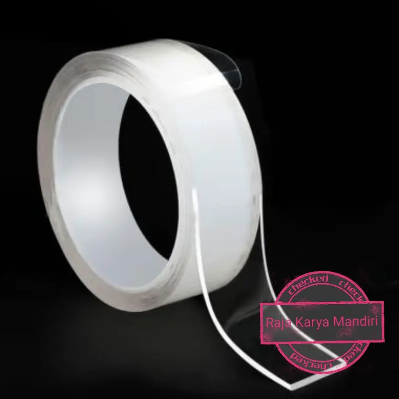 VIPBAZAAR Nano Tape Double Tape Isolasi 2 Sisi Kuat Dicuci Tanpa bekas 2