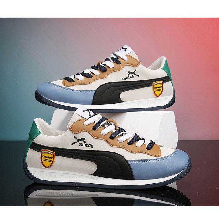Product Introduction of Autumn Men's Shoes Breathable New Trendy All-Match Men's Casual Sneakers Youth Sports Running Shoes Soft Bottom Stylish Shoes 18