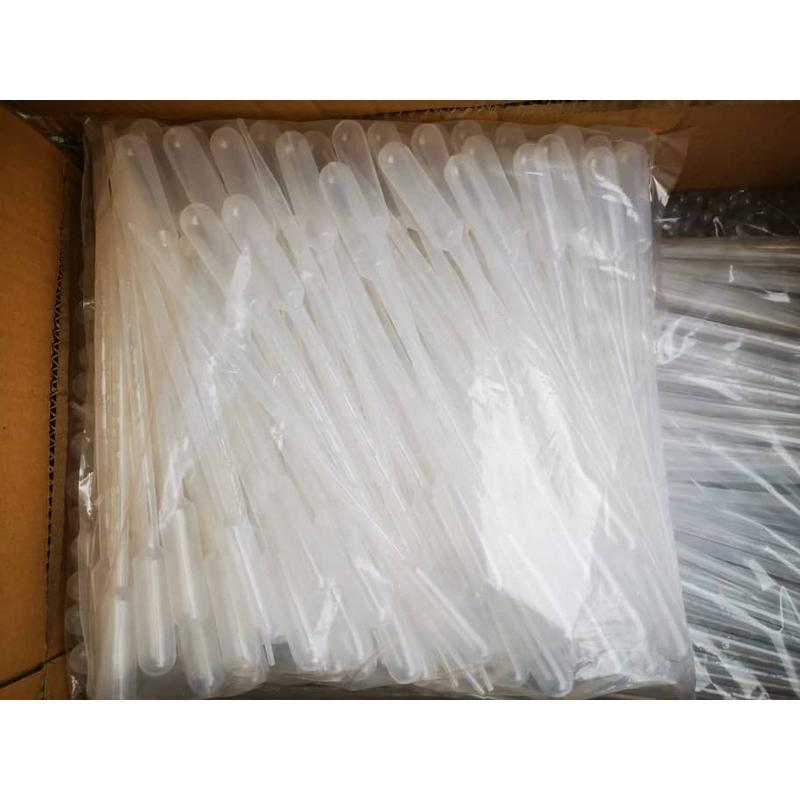5mL Plastic Pipettes Dropper Disposable Graduated Transfer Liquid ...