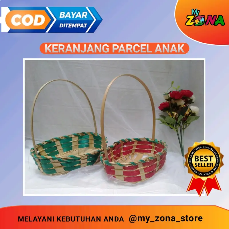 Keranjang Parcel Mini Harga Satuan untuk Hampers Lebaran Anak 3