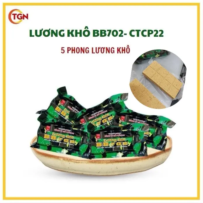 5 PHONG LƯƠNG KHÔ BB - CTCP22 (1 phong 70g) Food Ăn Vặt Thức Ăn