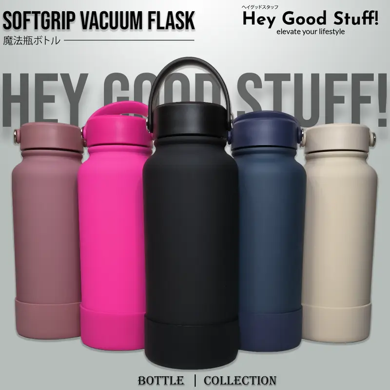 Botol Minum Thermos Aesthetic Stainless Steel SUS304 Vacuum Flask 800ML 0