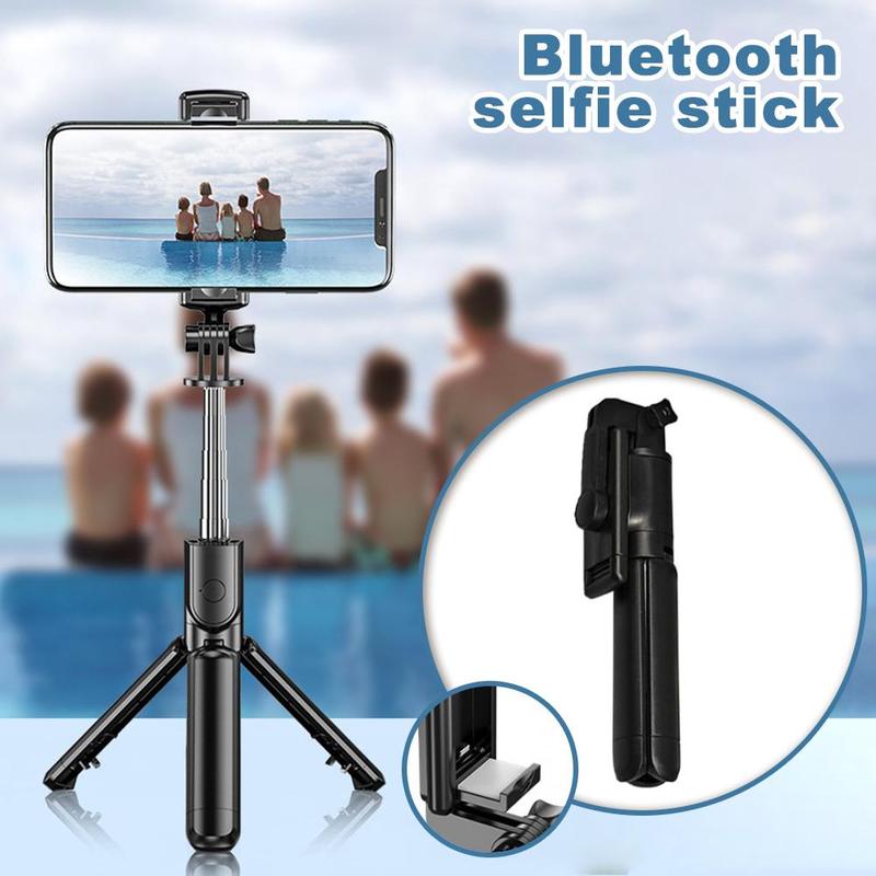 Gậy Chụp Ảnh Tự Sướng Bluetooth Tripod Chân Đế Sàn Tất Cả Trong Một, Thích Hợp Cho Điện Thoại Di Động Phát sóng Trực Tiếp Trực Tiếp, Mở Rộng, Cầm Tay, Điều Khiển Từ Xa, Giá Đỡ Chụp Ảnh, Thông Dụng