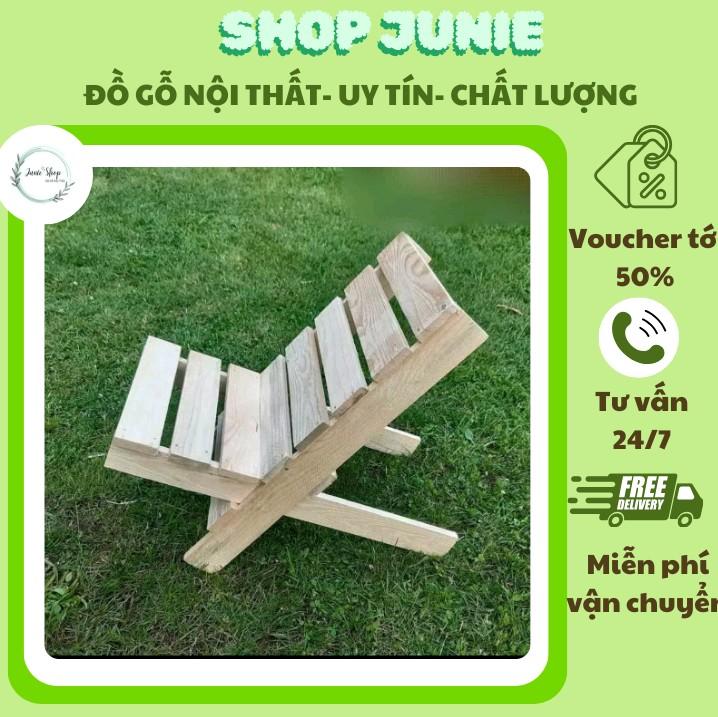 Ghế ngồi phong cách thụy điển chất liệu gỗ thông cao cấp Điều chỉnh được 0
