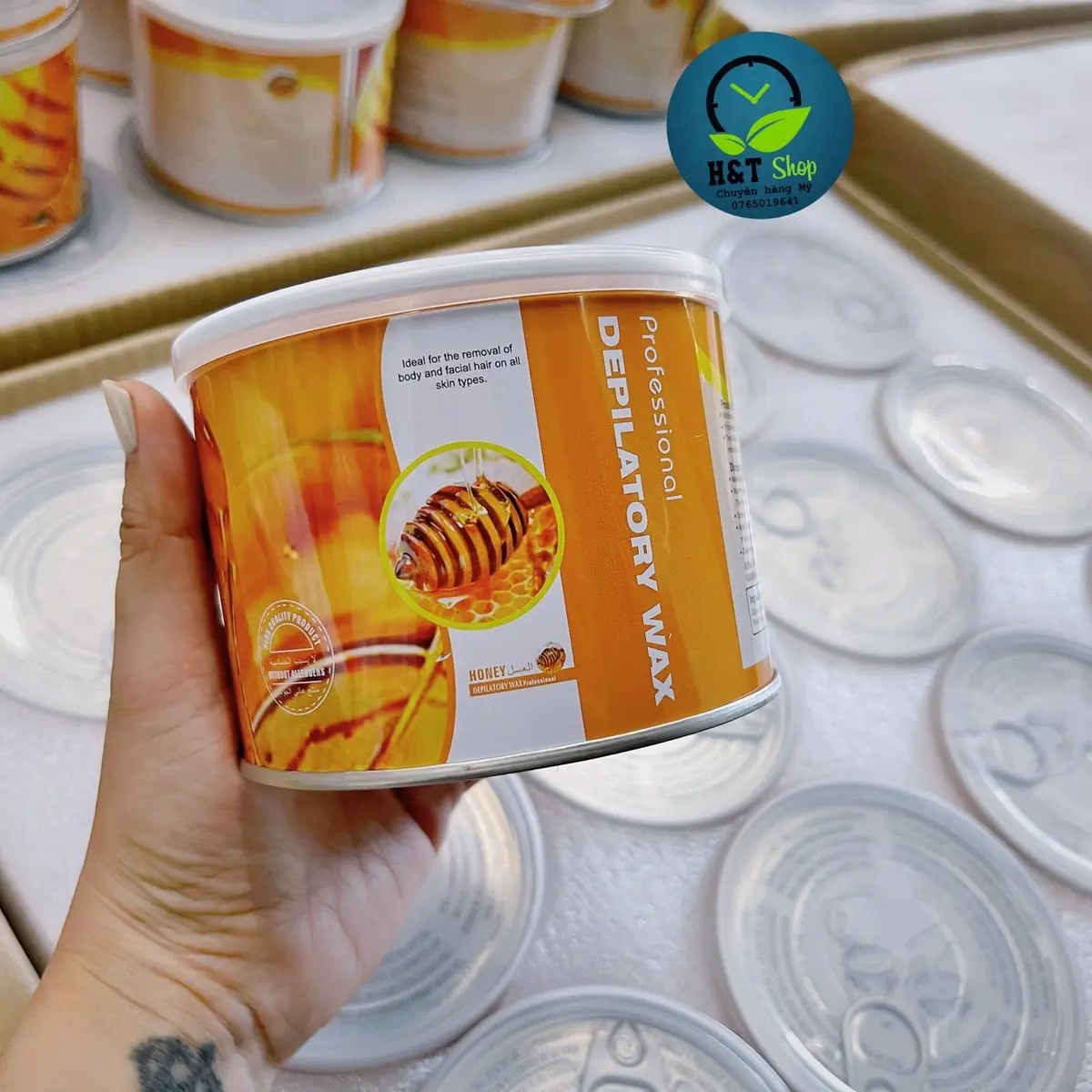 Wax nóng mật ong 400g