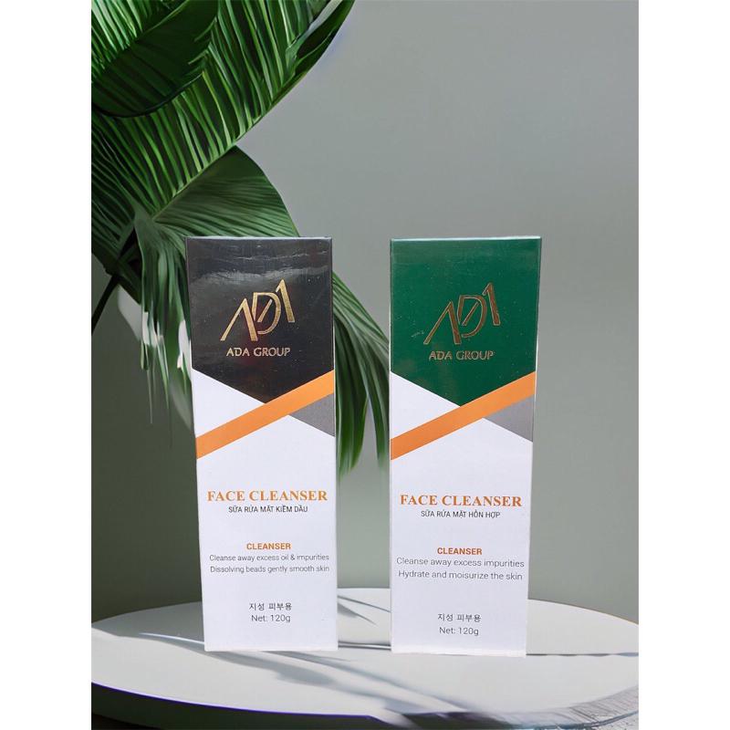  Sữa rửa mặt hỗn hợp & kiềm dầu ADA GROUP không bọt 120g Skincare Gel Rửa Mặt sữa  rửa 