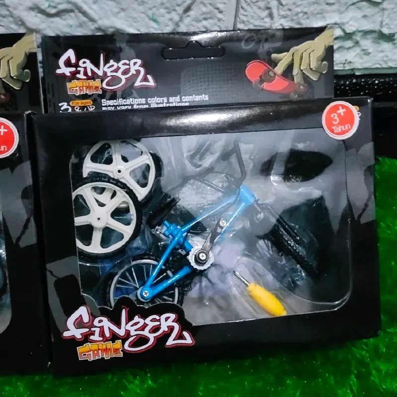 mainan Mini BMX finger - mini finger game bmx - BMX mini finger - mainan BMX JARI - DIE CAST BMX MOUNTAIN BIKE 4