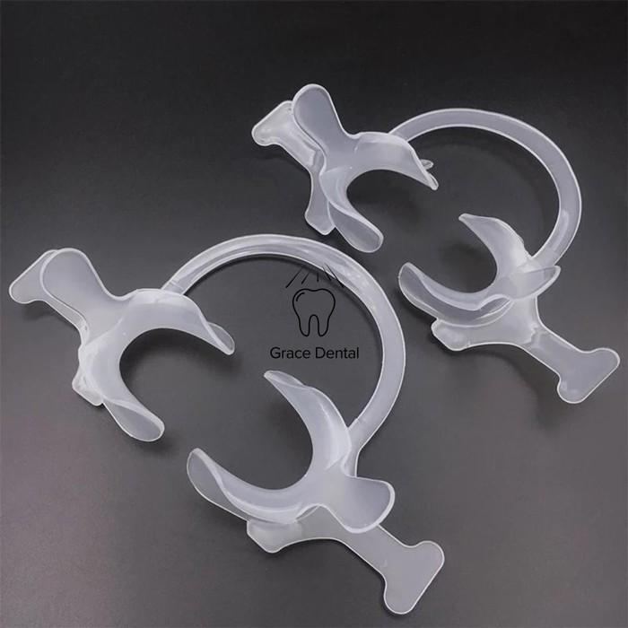 Cheek Retractor Handle Dental Mouth Opener Dengan Handle 0