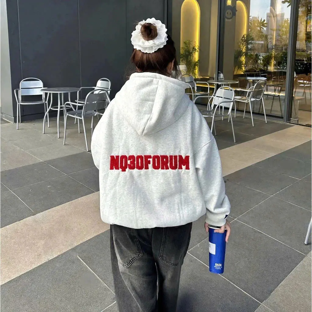 Áo Khoác Nỉ Hoodie CÓ KHÓA / ÁO HOODIE, CHỮ IN Form Rộng Nam NỮ