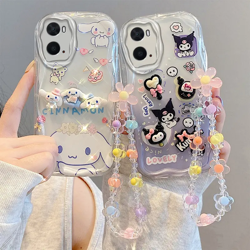 Casing Oppo A76 Casing Oppo A96 4G, beruang senyuman kartun comel ...