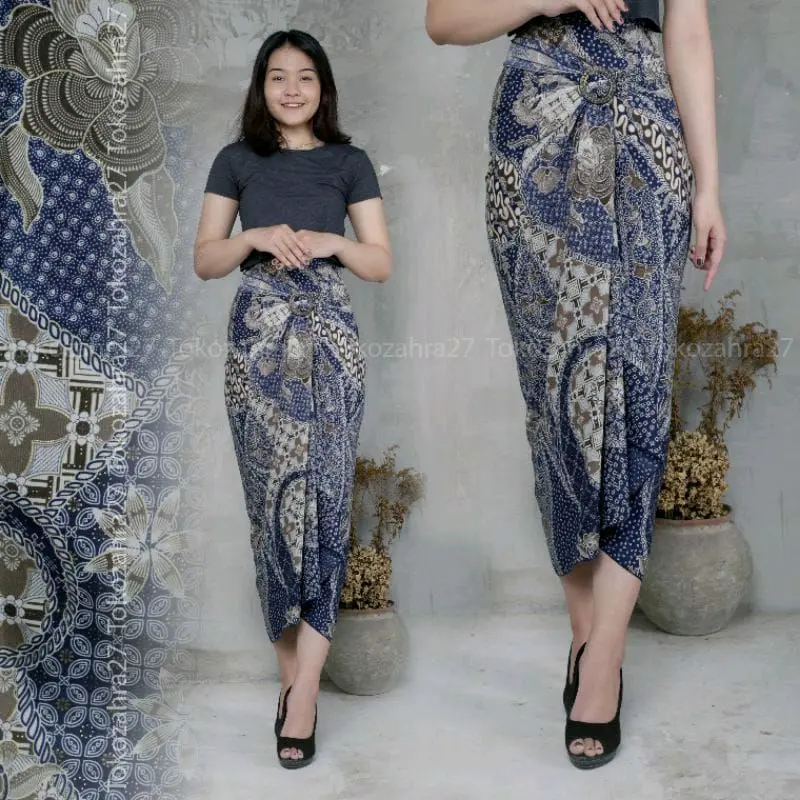 BAJU KEBAYA COUPLE  WARNA  NAVY KEBAYA WISUDA  TUNANGAN  MODERN BUSUI FRIENDLY COUPLEKEBAYADANBATIK AYAHIBU ANAK BAHAN Katun Bunga 5