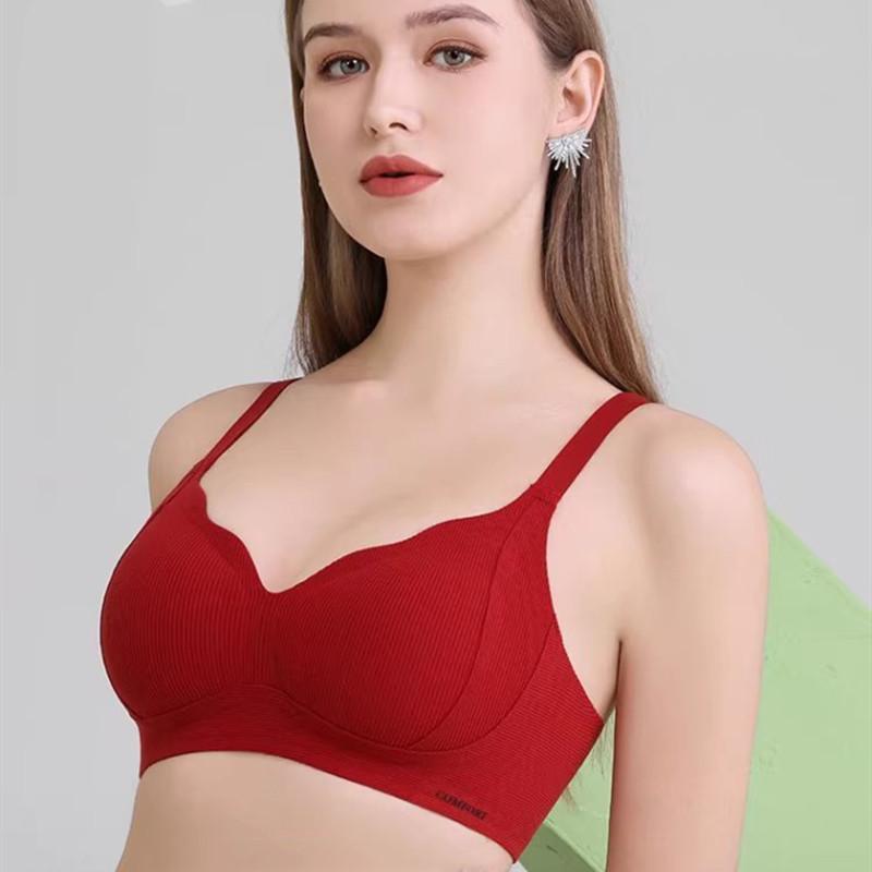 Áo Ngực Không Đường May, Phong Cách Hàn Quốc Phổ Biến Ngực Chun, Nâng Ngực, Chống Chảy Xệ, Ngoại Cỡ, Mềm Mại, Đồ Lót Thời Trang Nữ big size 5