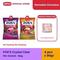 Gambar FOX'S Mix Variant Bag 4 Pcs x 90g + Pashmina dari Savoria Store_NEW Kota Bekasi 1 Tokopedia