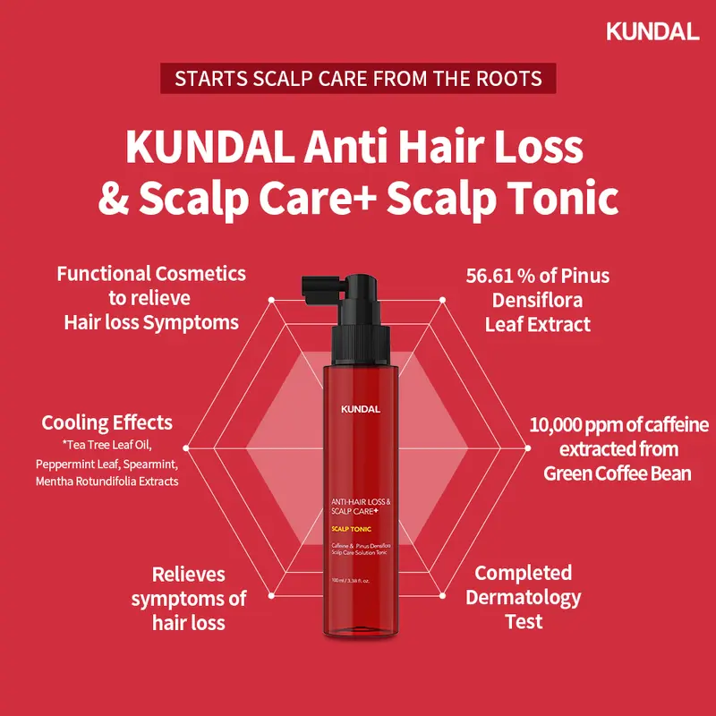 KUNDAL Head Spa & Scalp Care + Solution Scalp Spray 100ml 1