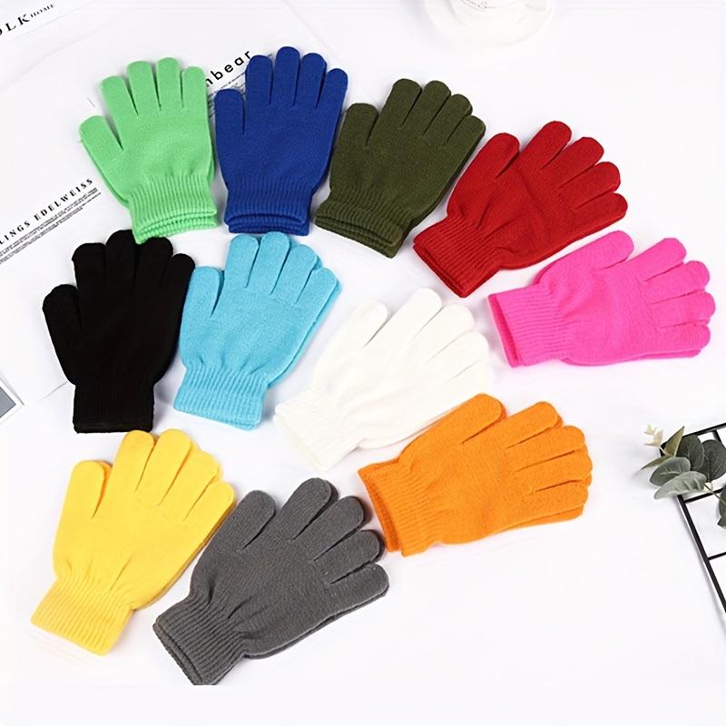 1 Pair of Thermal Gloves - Breathable, Sweat-Absorbent, Outdoor Sports Thermal Gear, Comfortable, Universal Adult Knitted Gloves 7