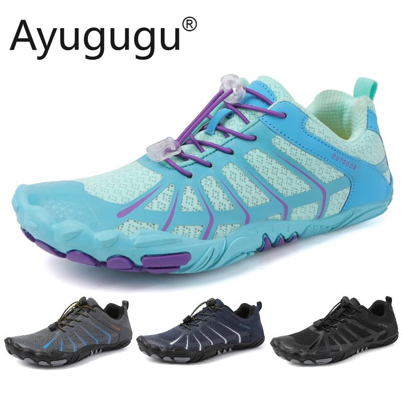 Air-permeable hiking shoes unisex fitness shoes non-slip running ...