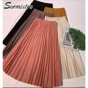 PROMO Terlaris Rok Plisket Anak Perempuan 4 -17 Tahun / Rok Plisket Anak Tanggung / Rok Plisket Anak Perempuan / Rok Anak