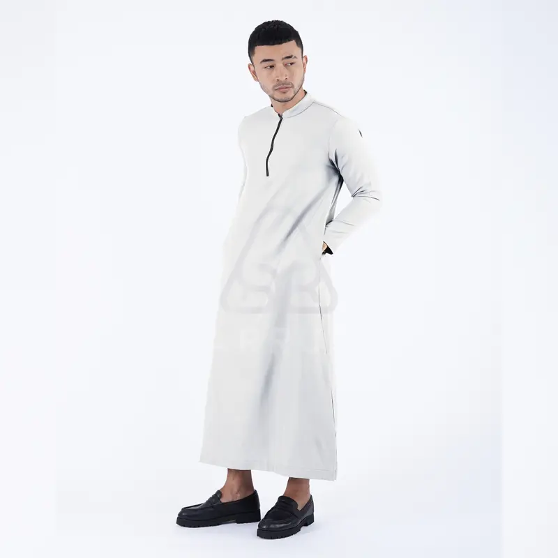 Ashraf Jubah Pria Lengan Panjang Polos Muslim Gamis Dewasa Arrus 4