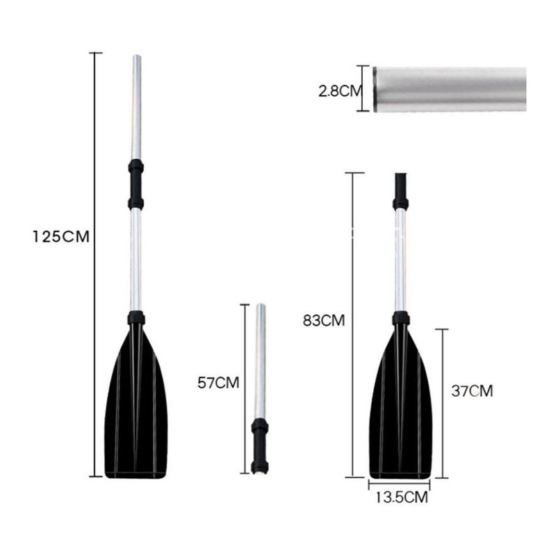 Product Introduction of Kayak Paddles 2 Pieces Convenient Fittings Wear Resistant Floating Paddles for 0