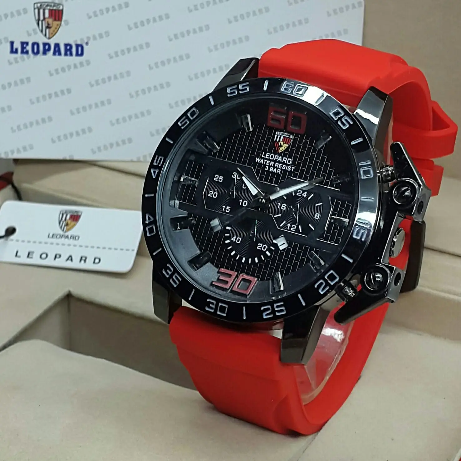 Jam Tangan Leopard A4 Original