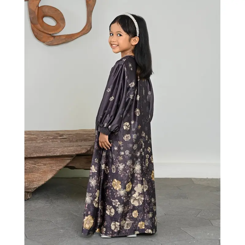 Geulis.id IZZATI MAXI DRESS / DRESS ANAK (3 warna) 5