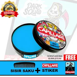 Capillaire Pomade Oilbased 55gr - Strong Hold & Kilau Alami - Pomet Wangi Capillaire Pomade Oilbased 55gr - Strong Hold & Kilau Alami - Pomet Wangi