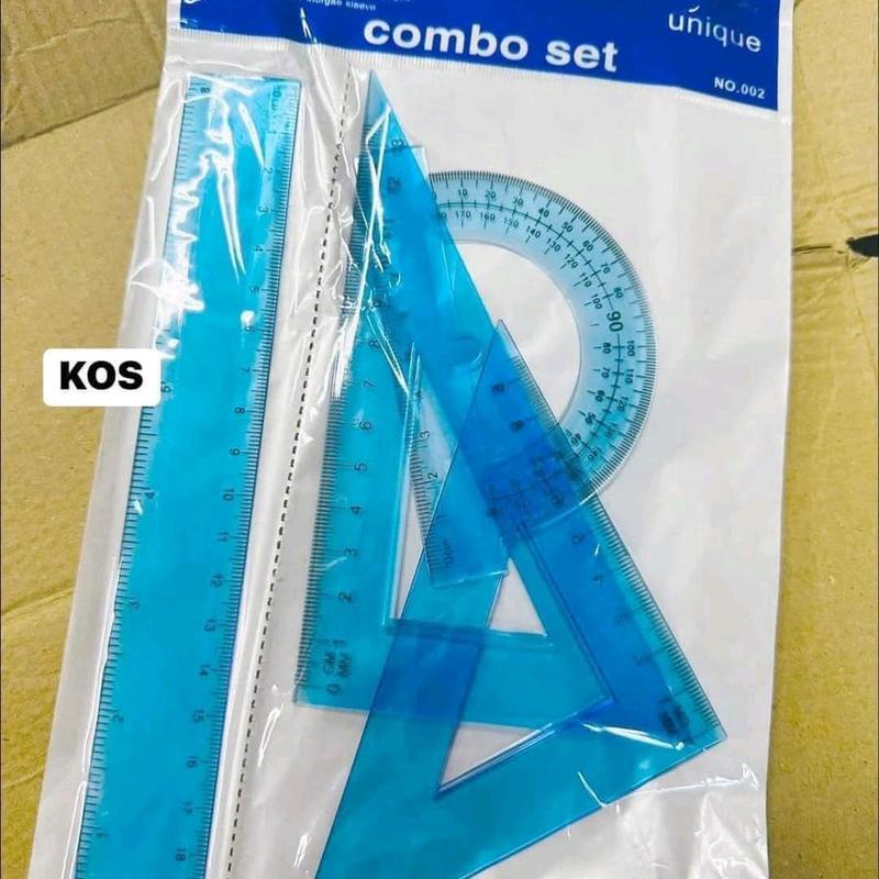 Combo Set Ruler 4-1 School Supplies High quality - TikTok Shop Philippines