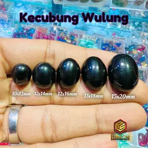 [HANYA BATU] Batu Kecubung Wulung Tembus Disenter