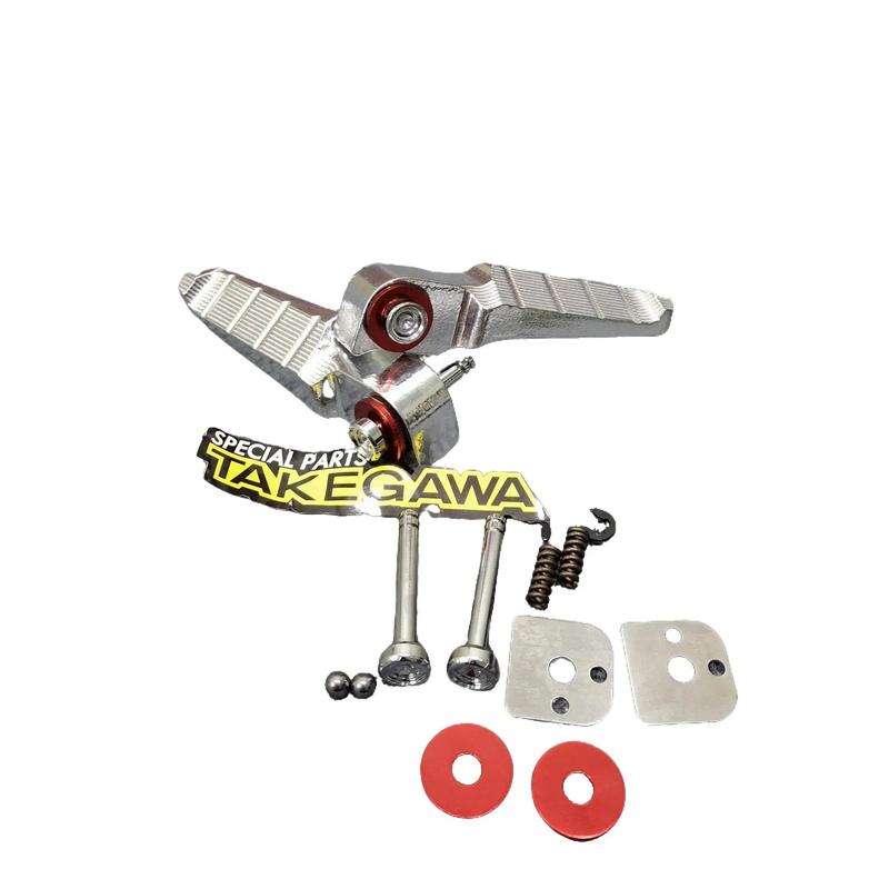 Gác Chân nhôm đúc MS1 HONDA YAMAHA Nhôm Đúc TẶNG CỐT LONG ĐỀN - Takegawa Phụ Kiện Phụ Tùng