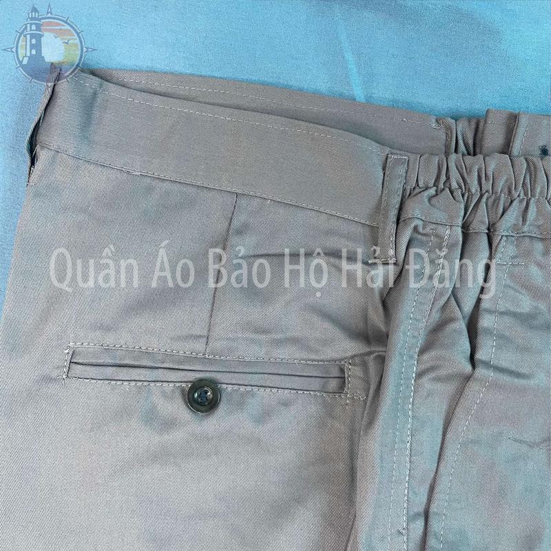 Quần áo bảo hộ , Bộ BH Lao Động, Đồng Phục Bảo Hộ Cao Cấp B1 [ may kĩ, vải KaKi 2.1 dày vừa độ ] 5