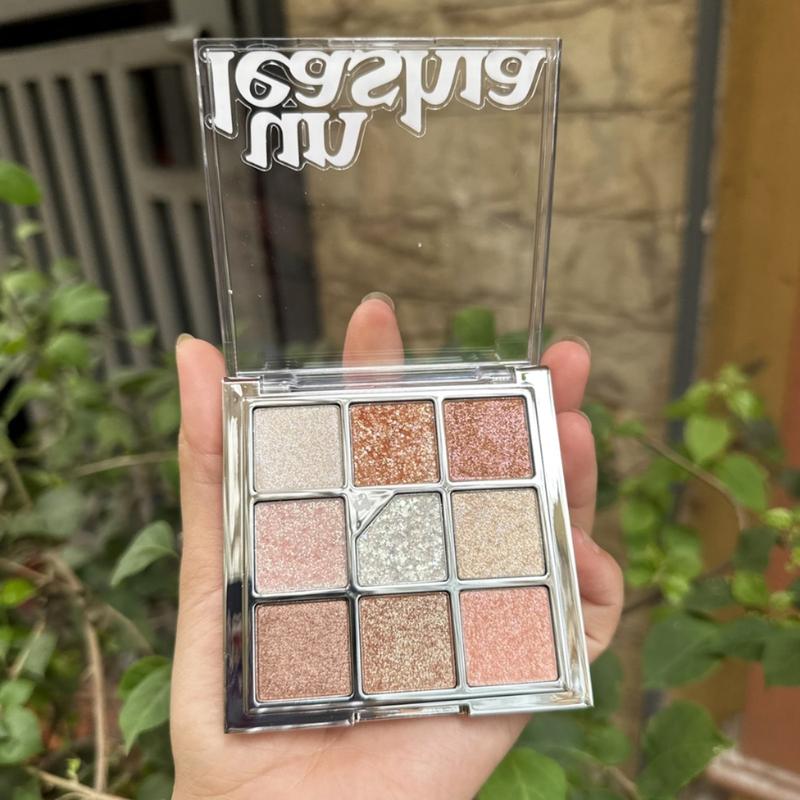 Bảng Phấn Mắt 9 Ô Unleashia Màu 01 ALL OF GLITTER Unleashia Glitterpedia Eye…