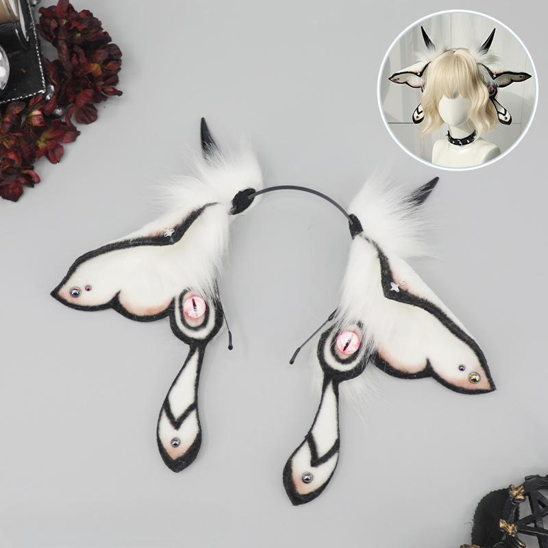Insect Design Hair Hoop, Creative Simulation Plush Hair Hoop, Party Costume Accessories for Women & Girls, Cosplay Costume Accessories 5