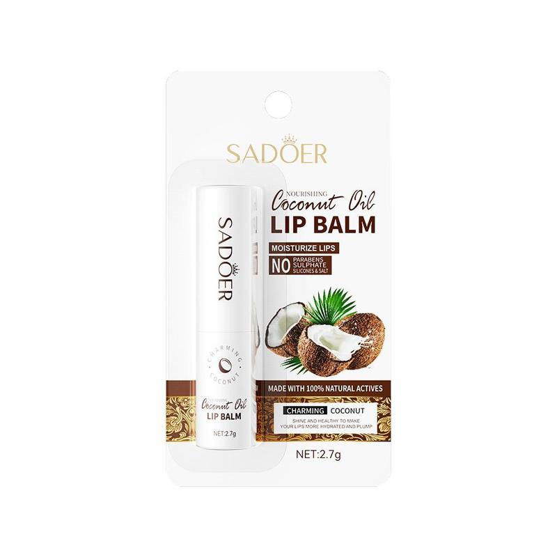 Product Introduction of SADOER Coconut Lip Balm Hydrating Moisturizing And Anti-cracked Lip Balm 22